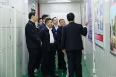 宜春市电子信息产业链招商小分队莅临乐鱼在线登录入口-乐鱼(中国)参观调研
